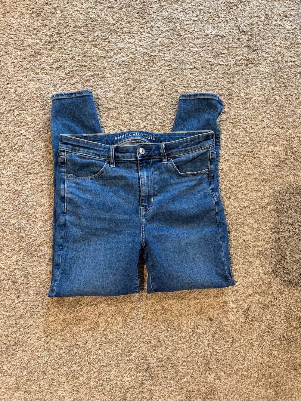 American Eagle Outfitters Dark Blue Women’s Skinny Jeans